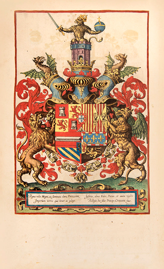 An impressive edition of Abraham Ortelius's large folio atlas the Theatruum Orbis Terarrum, illustrated with 156 plates in contemporary hand-colour.