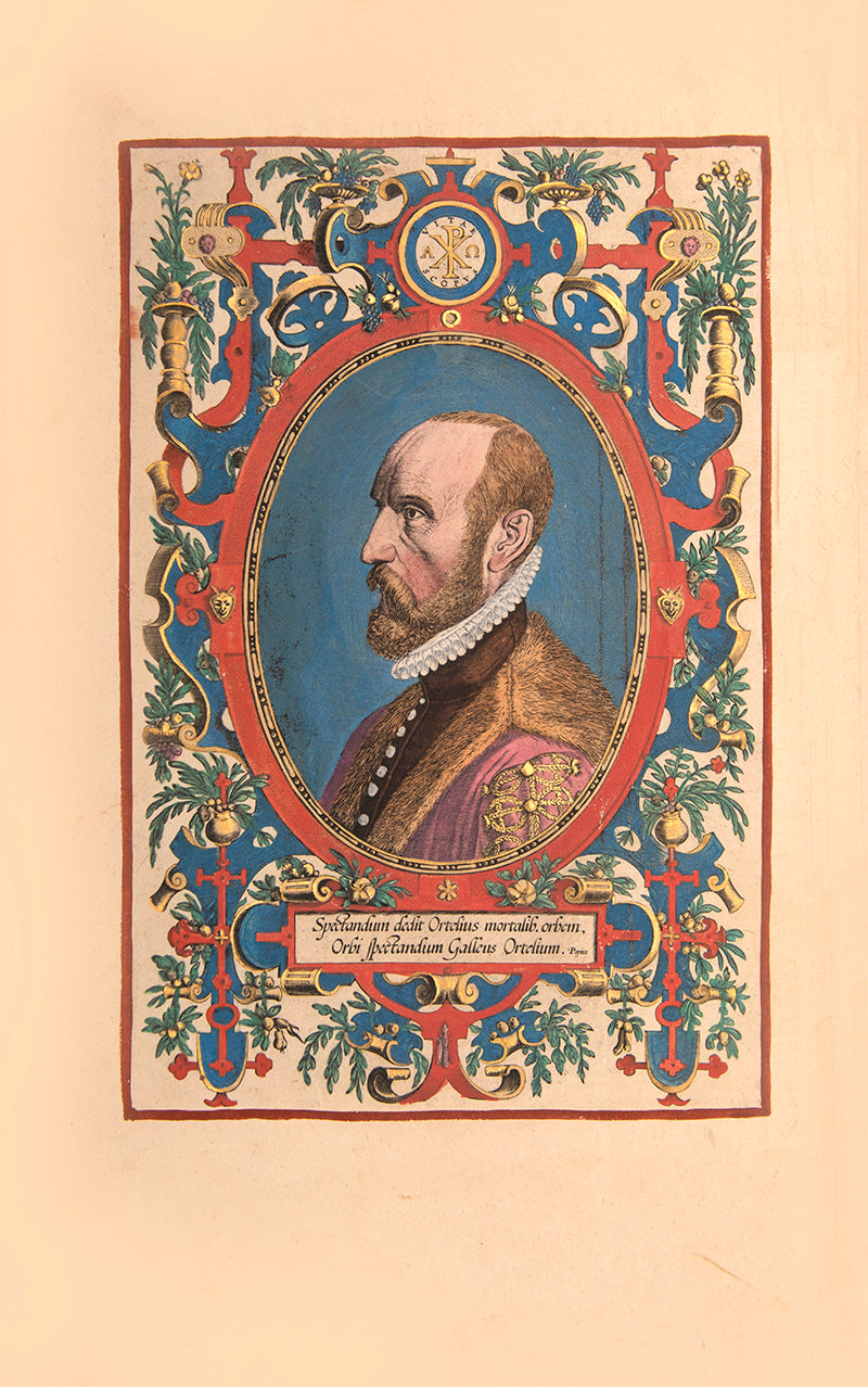 An impressive edition of Abraham Ortelius's large folio atlas the Theatruum Orbis Terarrum, illustrated with 156 plates in contemporary hand-colour.