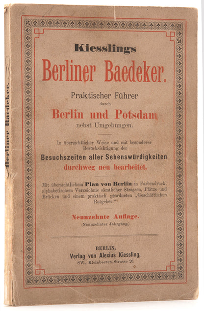 Berliner Baedeker.