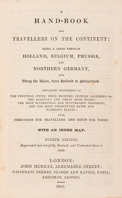 The title-page refers to railways for the first time