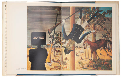 The first edition of this monograph on Sidney Nolan's Ned Kelly series, inscribed by the artist, and with provenance for the composer Eric Walter White.