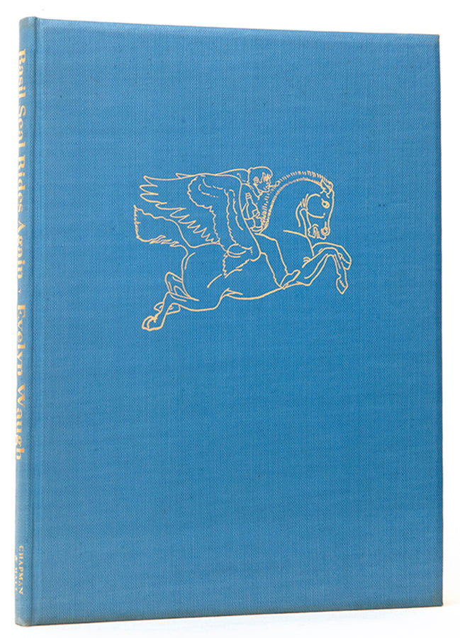 First edition of Basil Seal Rides Again by Evelyn Waugh, inscribed by the author.