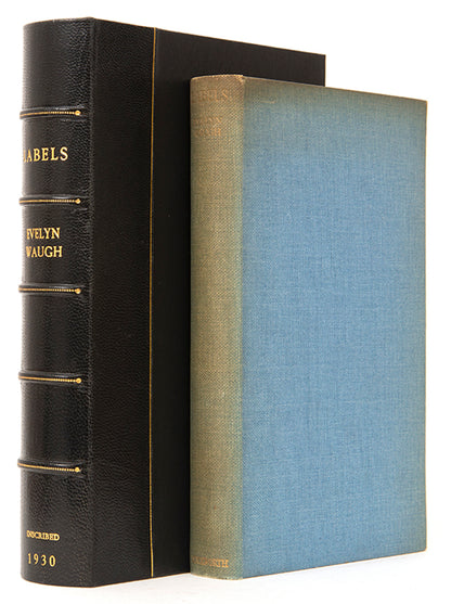 First edition of Labels by Evelyn Waugh, one of 110 copies signed by the author.