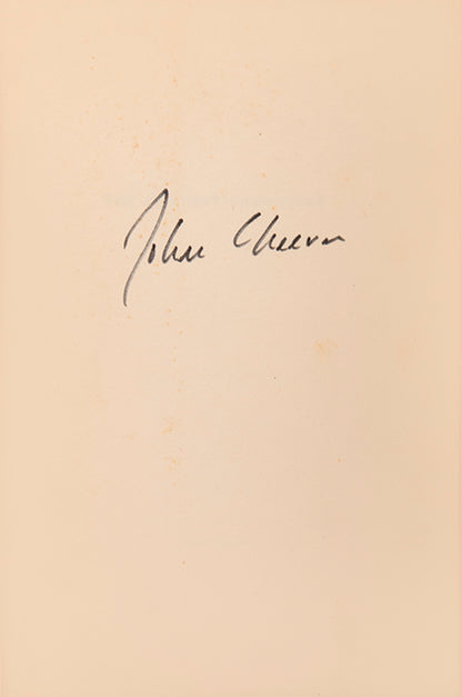 First editions of The Wapshot Chronicle and The Wapshot Scandal by John Cheever, signed by the author in the first title.