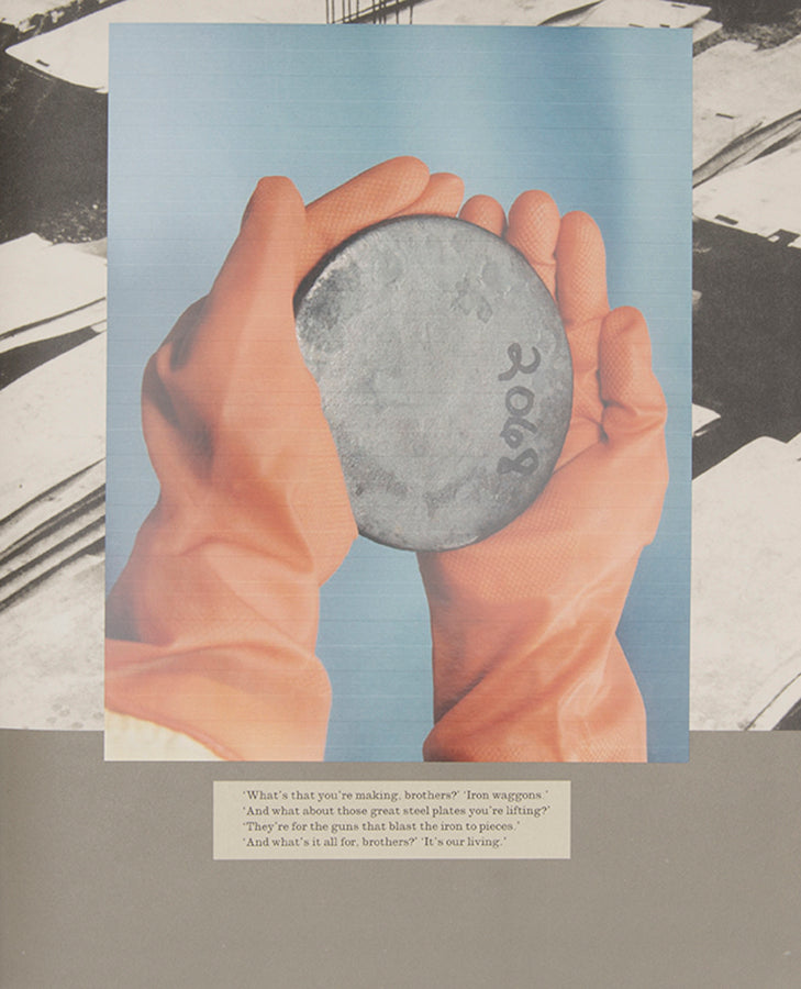 Fot this artists' book Broomberg & Chanarin re-interpreted Bertolt Brecht's War Primer with images drawn from the early 21st century.