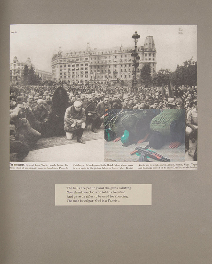 Fot this artists' book Broomberg & Chanarin re-interpreted Bertolt Brecht's War Primer with images drawn from the early 21st century.