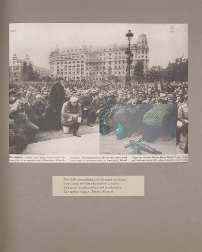 Fot this artists' book Broomberg & Chanarin re-interpreted Bertolt Brecht's War Primer with images drawn from the early 21st century.
