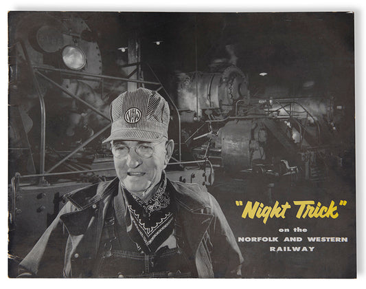 Night Trick is O. Winston Link's first publication, this copy with a vintage print of the cover image
