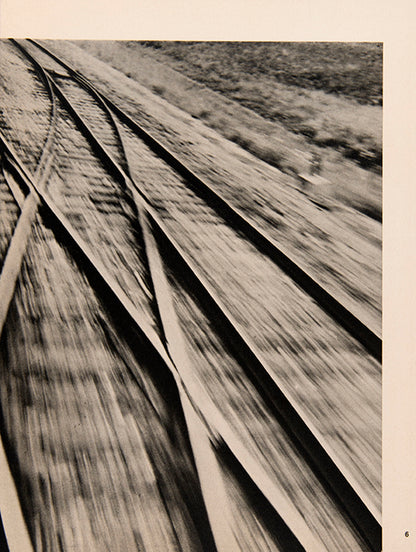 Signed copy of Rene Groebli's Magie der Schiene, a landmark book in postwar Swiss Photography and design.