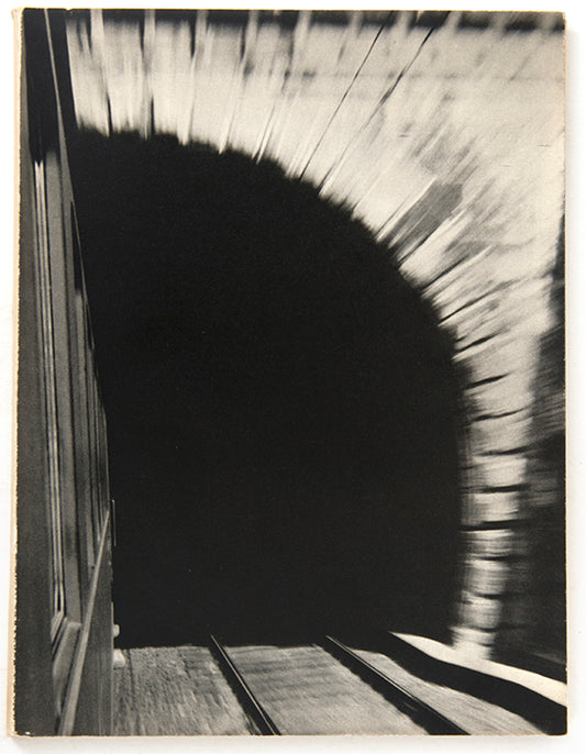Signed copy of Rene Groebli's Magie der Schiene, a landmark book in postwar Swiss Photography and design.