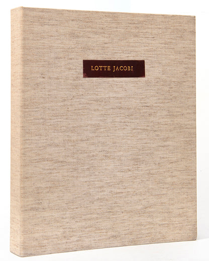 The deluxe issue of Kelly Wise's Lotte Jacobi monograph, with the often missing original photograph of Albert Einstein.