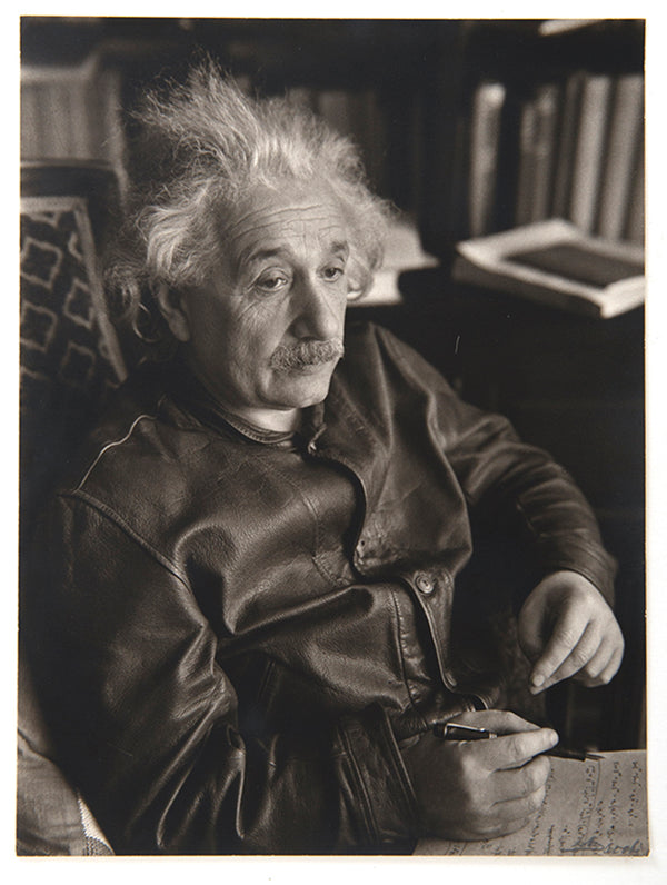The deluxe issue of Kelly Wise's Lotte Jacobi monograph, with the often missing original photograph of Albert Einstein.