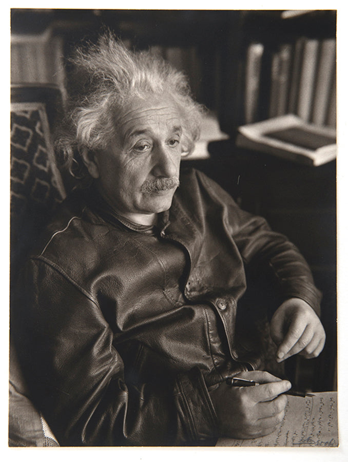 The deluxe issue of Kelly Wise's Lotte Jacobi monograph, with the often missing original photograph of Albert Einstein.