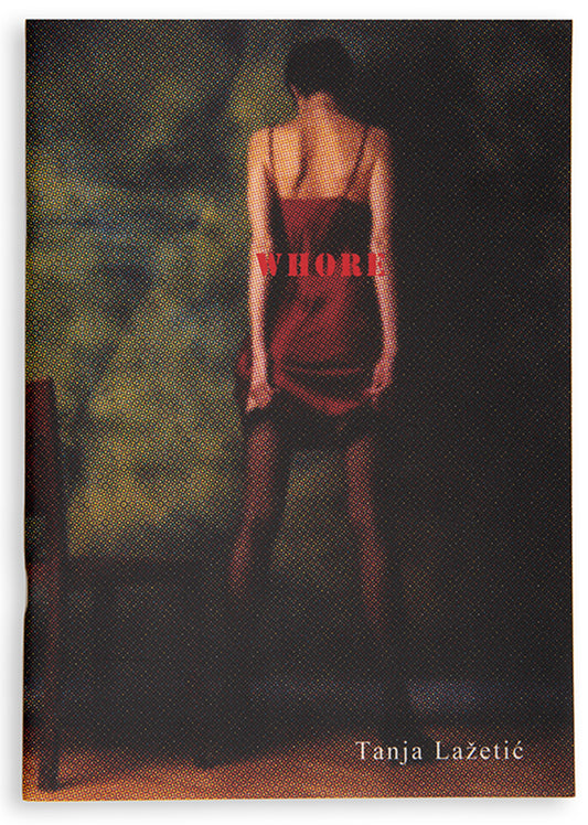 Tanja Lazetoic's artists' book Whore is an appropriation of Sanja Ivekovic's 1976 artists' book Tragedija Jedne Venere / Tragedy of a Venus.