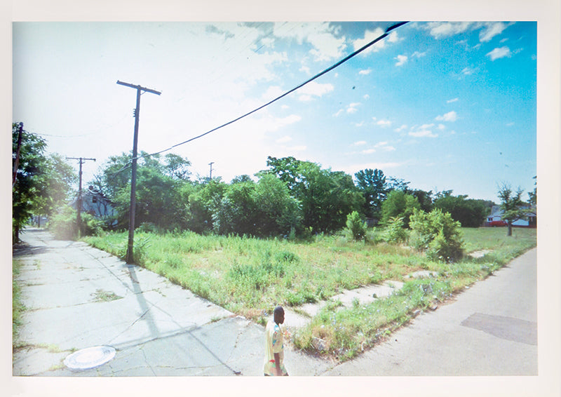 A New American Picture consists of Doug Rickard's photographs of a computer screen showing various economically ravaged locations in the United States covered by Google Street View.