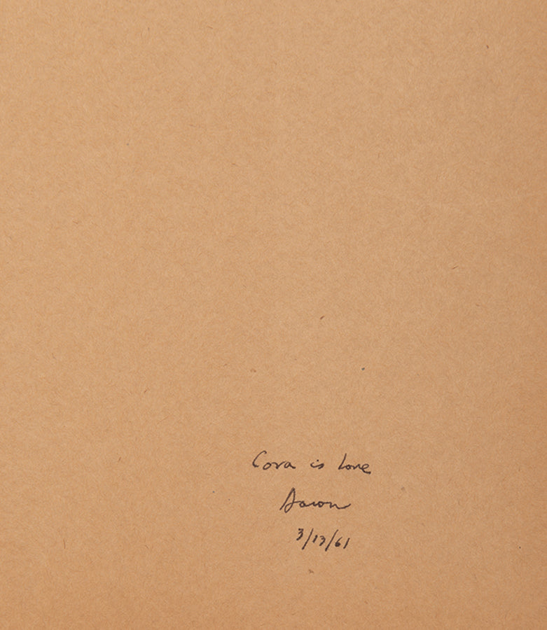 A presentation copy of Aaron Siskind's first monograph, inscribed to antique costumes and textiles dealer Cora Ginsburg.