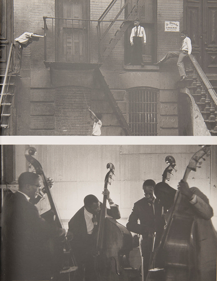 Presentation copy inscribed to Ralph Gibson. Despite Roy DeCarava conceiving The Sound I Saw as a maquette in the early 1960s, it remained unpublished until this edition in 2001. The subject being Harlem, New York and Jazz music.