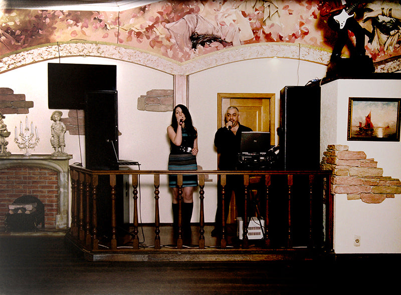 Sochi Singers is the fourth book produced under the auspices of the Sochi Project, a self-financed joint documentary project initiated by photographer Rob Hornstra and writer Arnold van Bruggen.