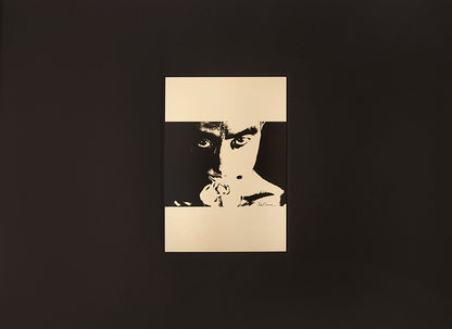Tadanori Yokoo designed this revised and reimagined version of Eikoh Hosoe's Barakei. Mishima Yukio changed the title to reflect the original Japanese more accurately.