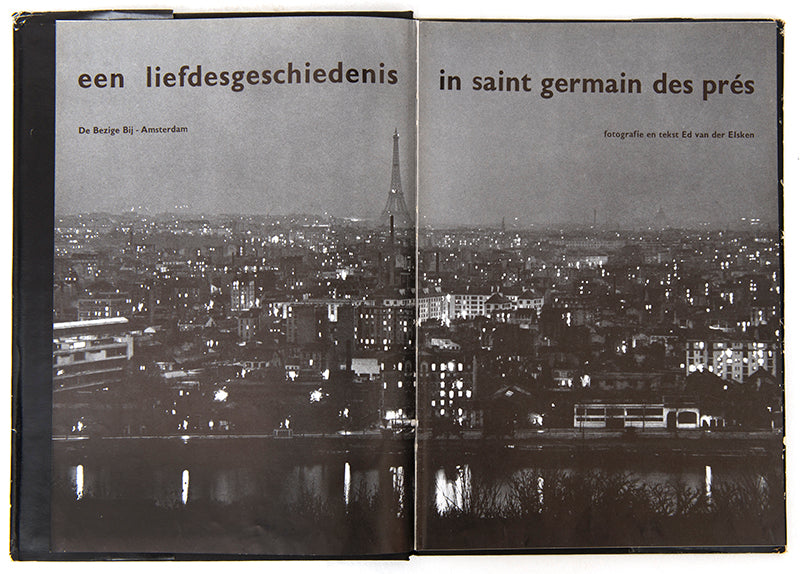 Ed van der Elsken took these photographs while living in Paris between 1950-1954. Love on the Left Bank orihinated from a suggestion by Edward Steichen, who suggested van der Elsken sequence the images into a fictional narrative
