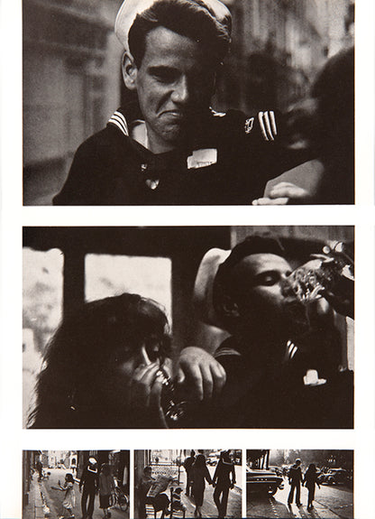 Ed van der Elsken took these photographs while living in Paris between 1950-1954. Love on the Left Bank orihinated from a suggestion by Edward Steichen, who suggested van der Elsken sequence the images into a fictional narrative