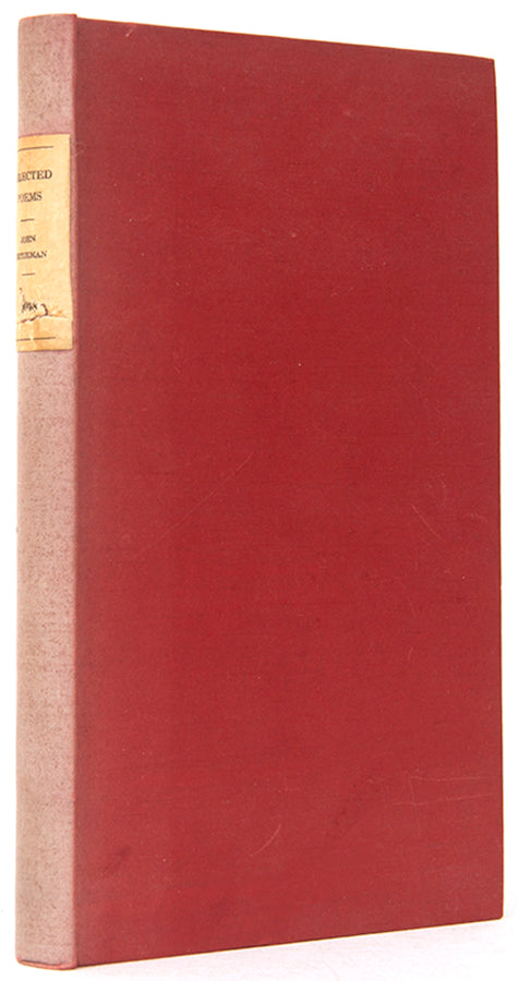 First edition of Selected Poems by John Betjeman, inscribed by the author.