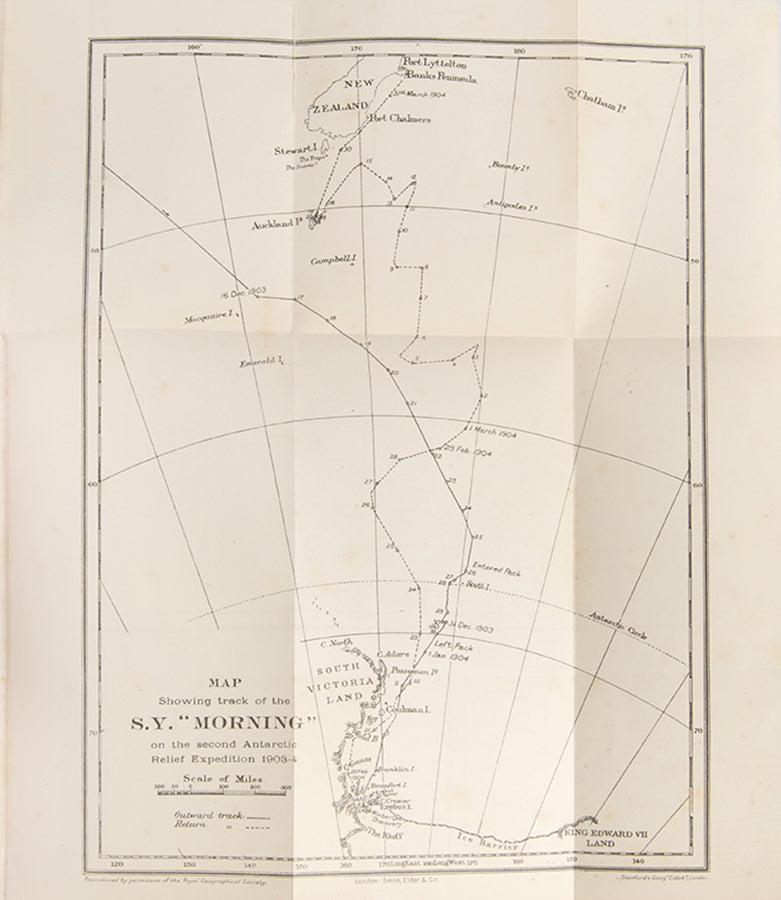 Doorly was a junior officer on board the Morning, a relief ship used on Scott's Discovery expedition.