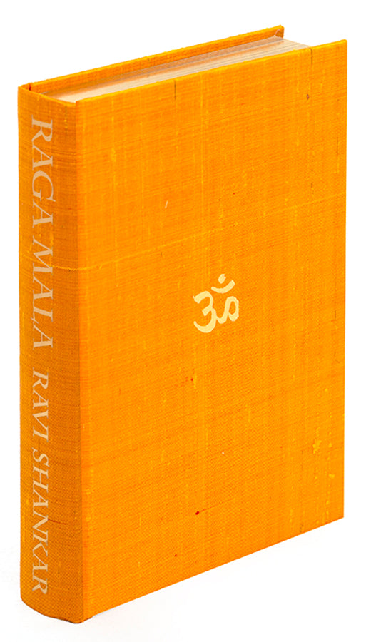 First edition of the autobiography of Ravi Shankar, with signed presentation inscription from George Harrison to Hilary Gerrard.