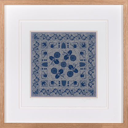Rory Hutton, Bunny's Garden, 2023, giclee printed in colours, signed by the artist, from the edition of 30, on wove paper
