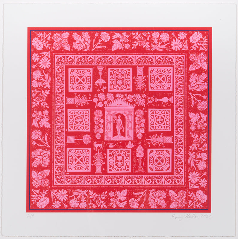 Temple of Flora by Rory Hutton is a giclee print, signed by the artist, from the edition of 30, published in 2023.