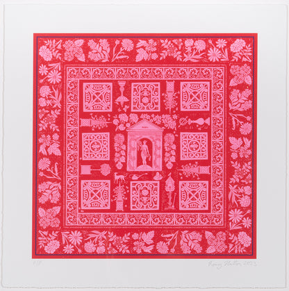 Temple of Flora by Rory Hutton is a giclee print, signed by the artist, from the edition of 30, published in 2023.