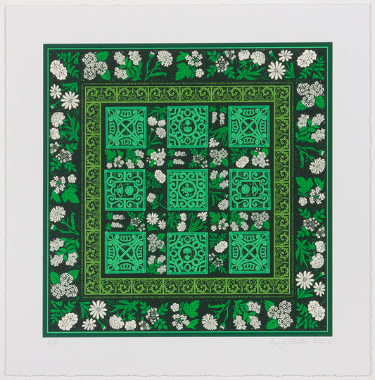 Vita's Garden by Rory Hutton is a giclee print, signed by the artist, from the edition of 30, and published in 2023.