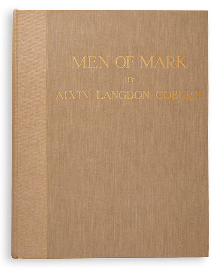 Alvin Langdon Coburn's Men of Mark with the scarce dust-jacket.