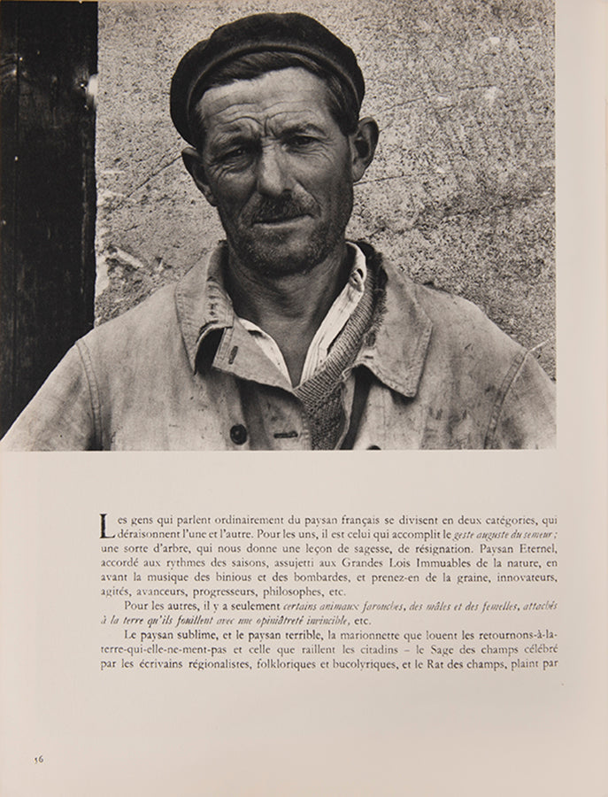 First edition of La France de Profil by Paul Strand and Claude Roy, one of a number of Strand collaborations from this period.