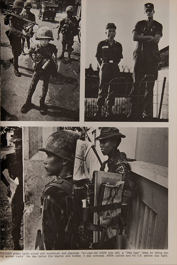Presentation copy of Philip Jones Griffiths's Vietnam Inc., inscribed to Hilary Gerrard, Ringo Starr's manager for over thirty years.