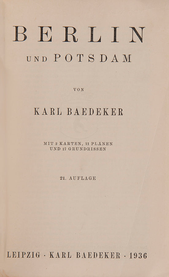 This copy was issued in 1940 and has the stamp of the German censor. 
