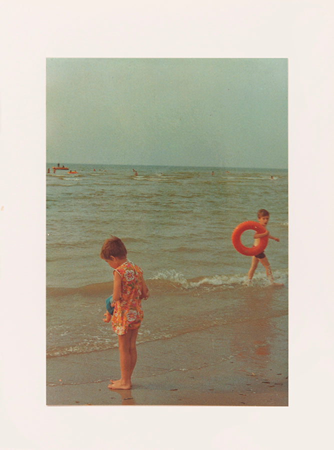 Les Vacances à Berck-Plage features photographs Christian Boltanski took in 1975 on the beach and in the popular seaside town of Berck-sur-Mer in Northern France.