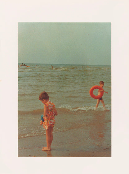 Les Vacances à Berck-Plage features photographs Christian Boltanski took in 1975 on the beach and in the popular seaside town of Berck-sur-Mer in Northern France.