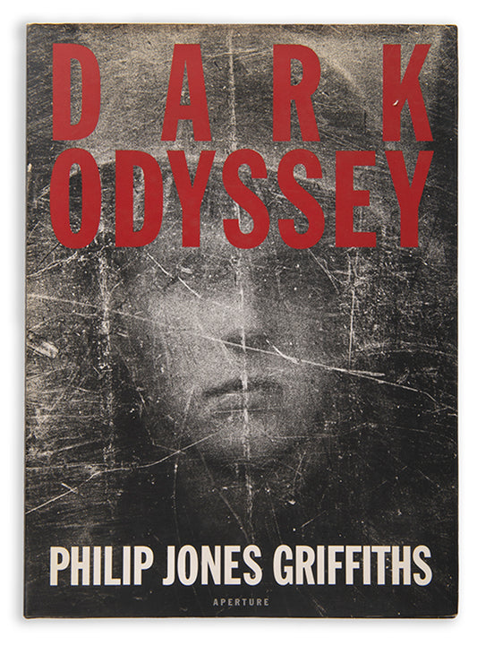 Presentation copy of Philip Jones Griffiths's Dark Odyssey.
