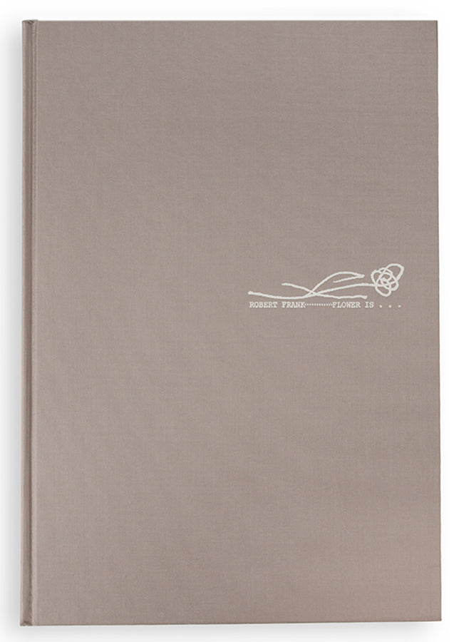 Robert Frank's Flower Is consists of three bodies of work. It begins with photographs taken in Paris of flowers, flower sellers, and chance encounters on the street, continues in a car factory in Detroit, and ends with polaroids made in Mabou Mines, Nova Scotia.