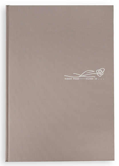 Robert Frank's Flower Is consists of three bodies of work. It begins with photographs taken in Paris of flowers, flower sellers, and chance encounters on the street, continues in a car factory in Detroit, and ends with polaroids made in Mabou Mines, Nova Scotia.