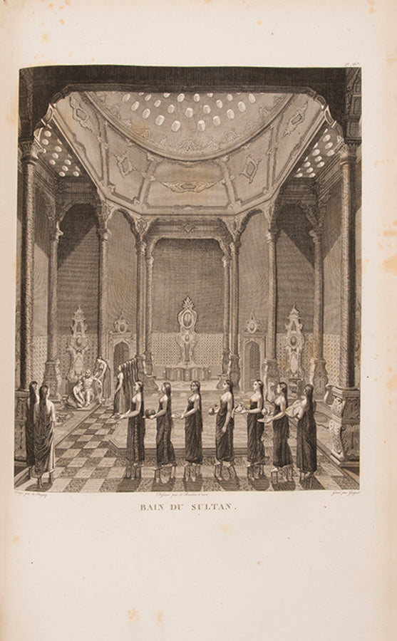 Rothschild copy of D'Ohsson's vast survey of the Ottoman Empire with engravings by the foremost illustrators of the day, including a superb double-page view of Mecca.