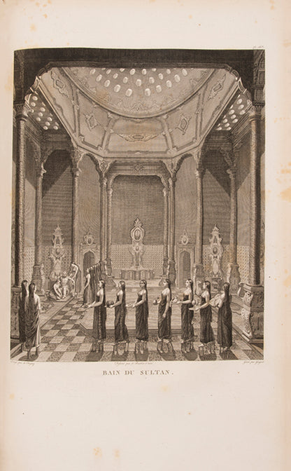 Rothschild copy of D'Ohsson's vast survey of the Ottoman Empire with engravings by the foremost illustrators of the day, including a superb double-page view of Mecca.
