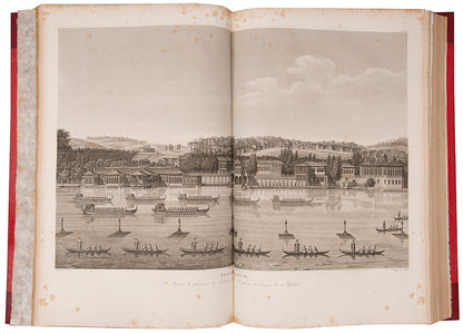 Rothschild copy of D'Ohsson's vast survey of the Ottoman Empire with engravings by the foremost illustrators of the day, including a superb double-page view of Mecca.