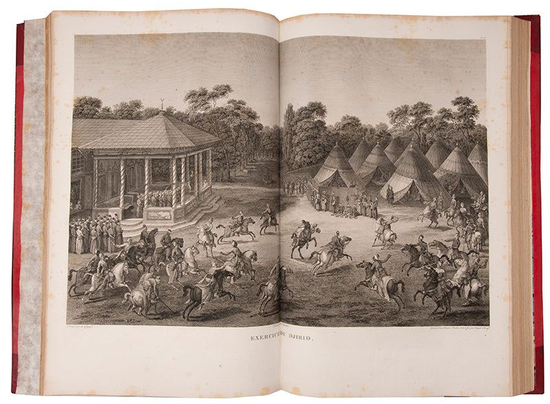 Rothschild copy of D'Ohsson's vast survey of the Ottoman Empire with engravings by the foremost illustrators of the day, including a superb double-page view of Mecca.
