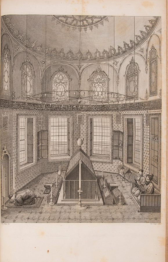 Rothschild copy of D'Ohsson's vast survey of the Ottoman Empire with engravings by the foremost illustrators of the day, including a superb double-page view of Mecca.