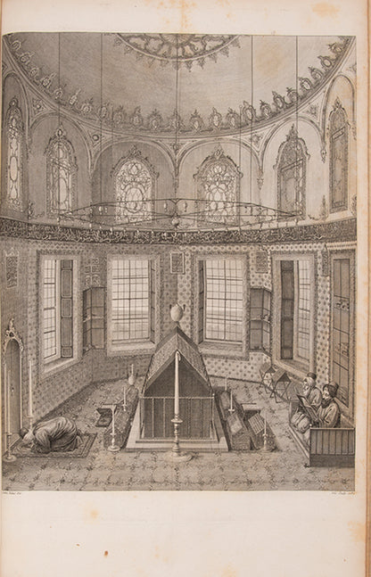 Rothschild copy of D'Ohsson's vast survey of the Ottoman Empire with engravings by the foremost illustrators of the day, including a superb double-page view of Mecca.