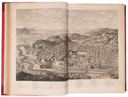 Rothschild copy of D'Ohsson's vast survey of the Ottoman Empire with engravings by the foremost illustrators of the day, including a superb double-page view of Mecca.