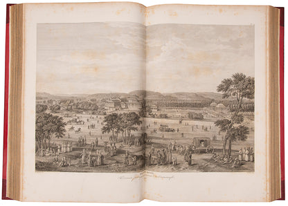 Rothschild copy of D'Ohsson's vast survey of the Ottoman Empire with engravings by the foremost illustrators of the day, including a superb double-page view of Mecca.