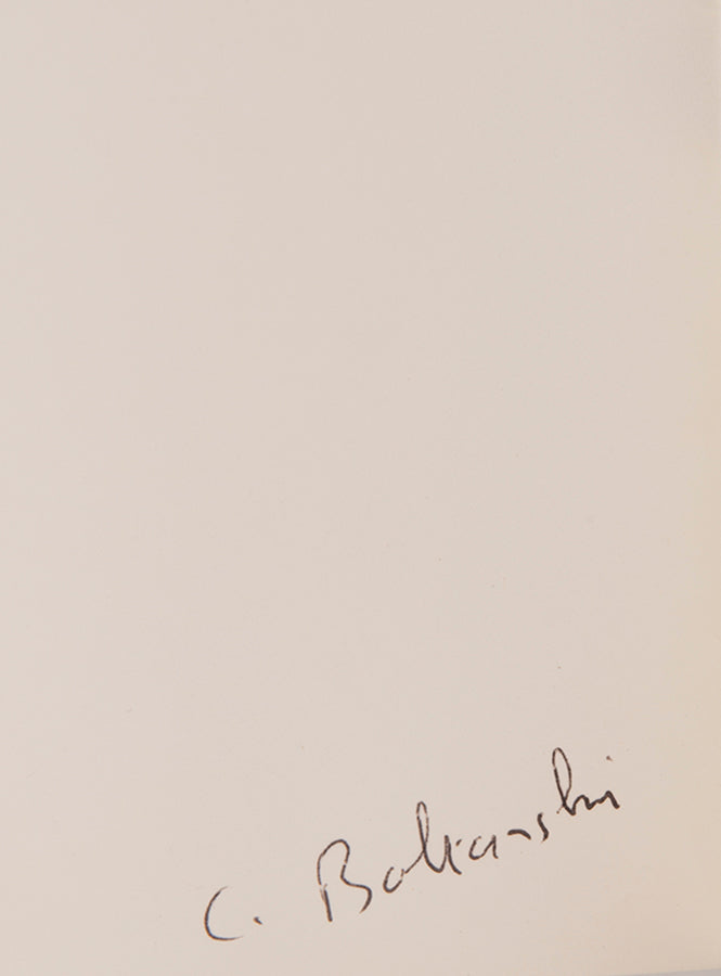 Signed copy of 10 Portraits Photographiques. An artists' book, which contains a series of portraits purportedly showing Christian Boltanski aged 2, 3, 5, 7, 9, 10, 11, 14, 17, and 20. 